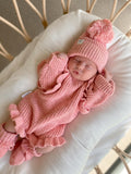 Mali Pink Frills Romper
