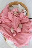 Mali Pink Frills Romper