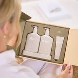 Retreat Collection Wash & Lotion Duo + Hand Cream Gift Set - Sea Cotton & Coconut