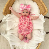 EVA BUBBLE ROMPER | CORA NB