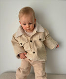 Beige Cord Jacket