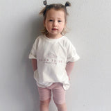 Summer Vibes - Shorts and Tee Set (Pink Coral)