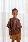 SIGNATURE TEE | CHOCOLATE (KIDS) 0-3M