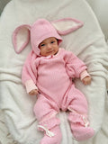 WINTER PLAYSUIT | EASTER (DAHLIA) 3-6M