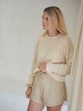 CROPPED PULLOVER | CREAM (WOMEN'S)