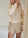 CROPPED PULLOVER | CREAM (WOMEN'S)