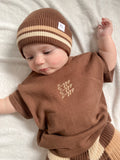 SIGNATURE TEE | CHOCOLATE (KIDS) 0-3M