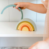 Silicone Rainbow Stacker | Blueberry