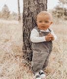 The Indigo Cord Overalls