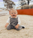 The Indigo Cord Overalls