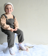 The Indigo Cord Overalls