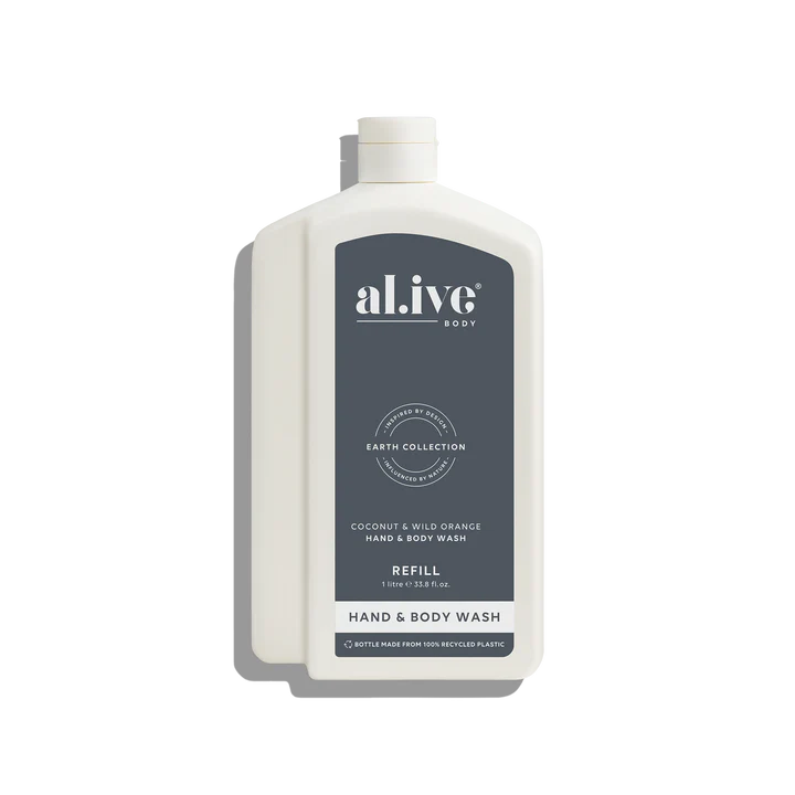 Coconut & Wild Orange Wash Refill