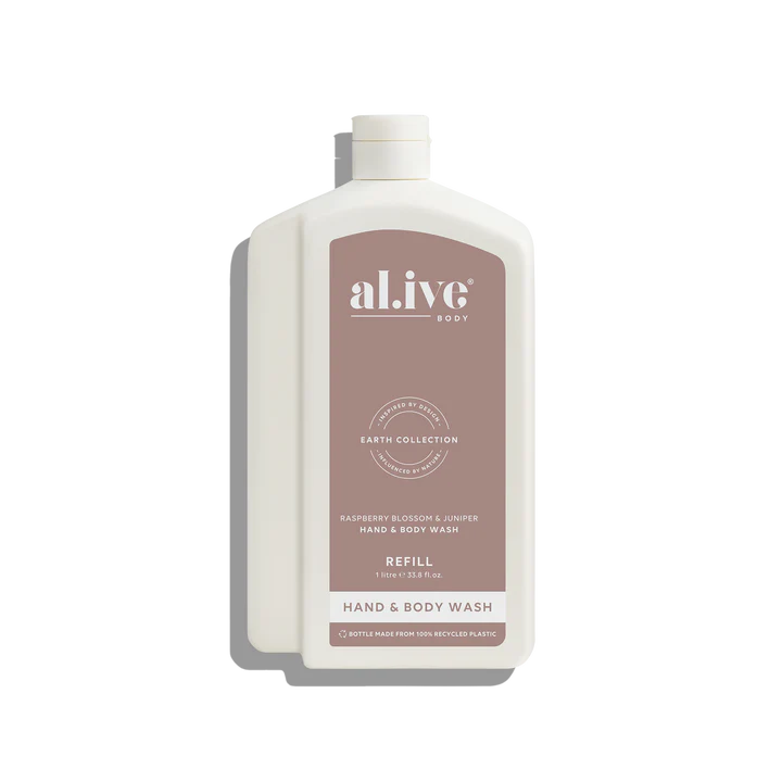 Raspberry Blossom & Juniper Wash Refill