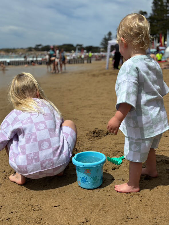 Lilac Seaside Knit Set