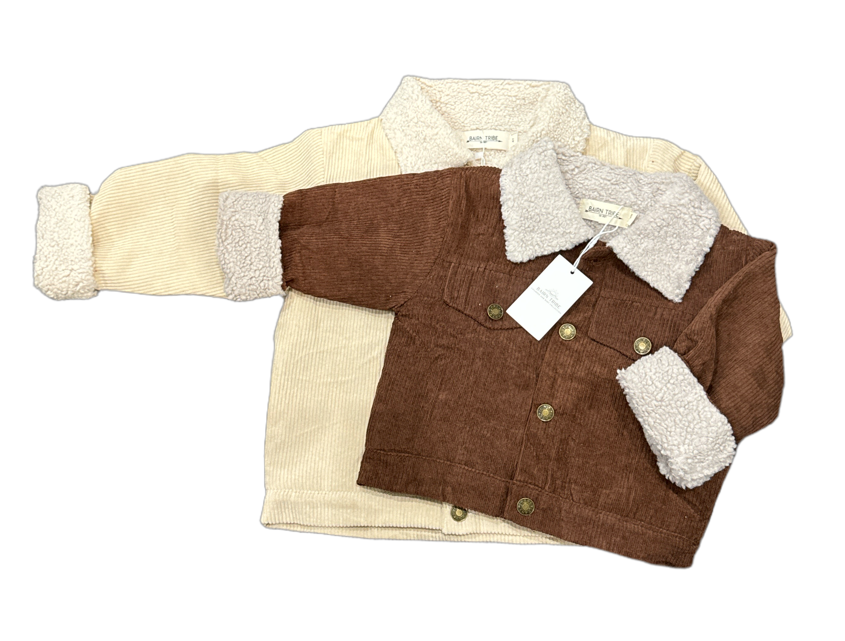 Beige Cord Jacket