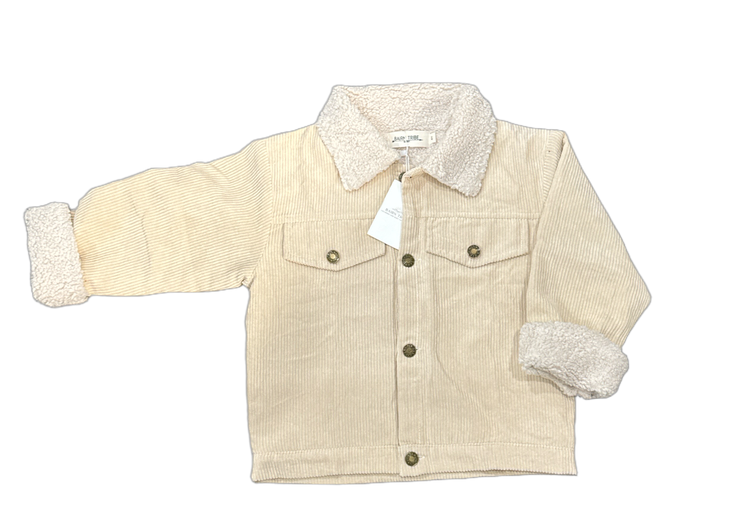 Beige Cord Jacket