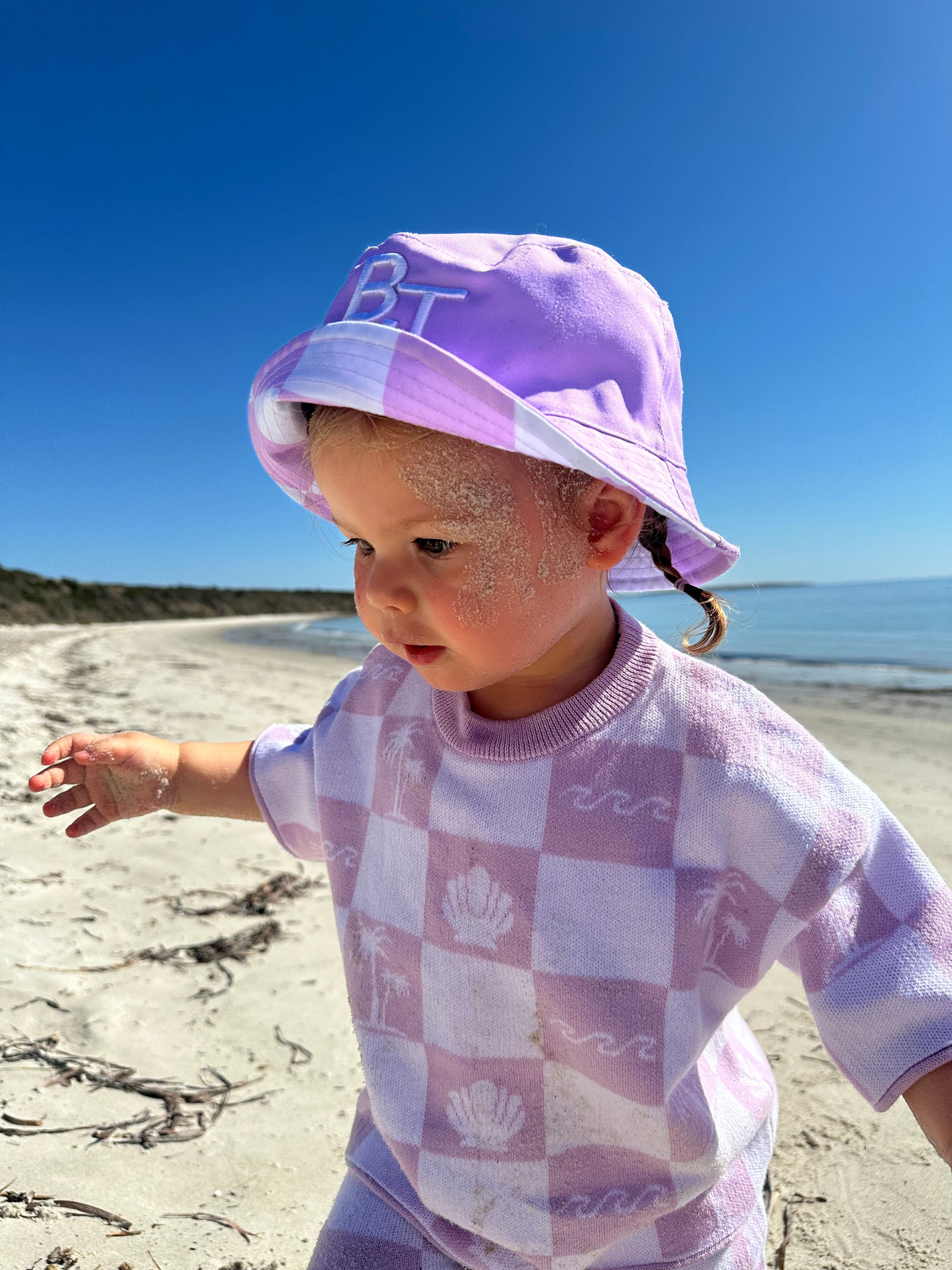 Lilac Seaside Knit Set
