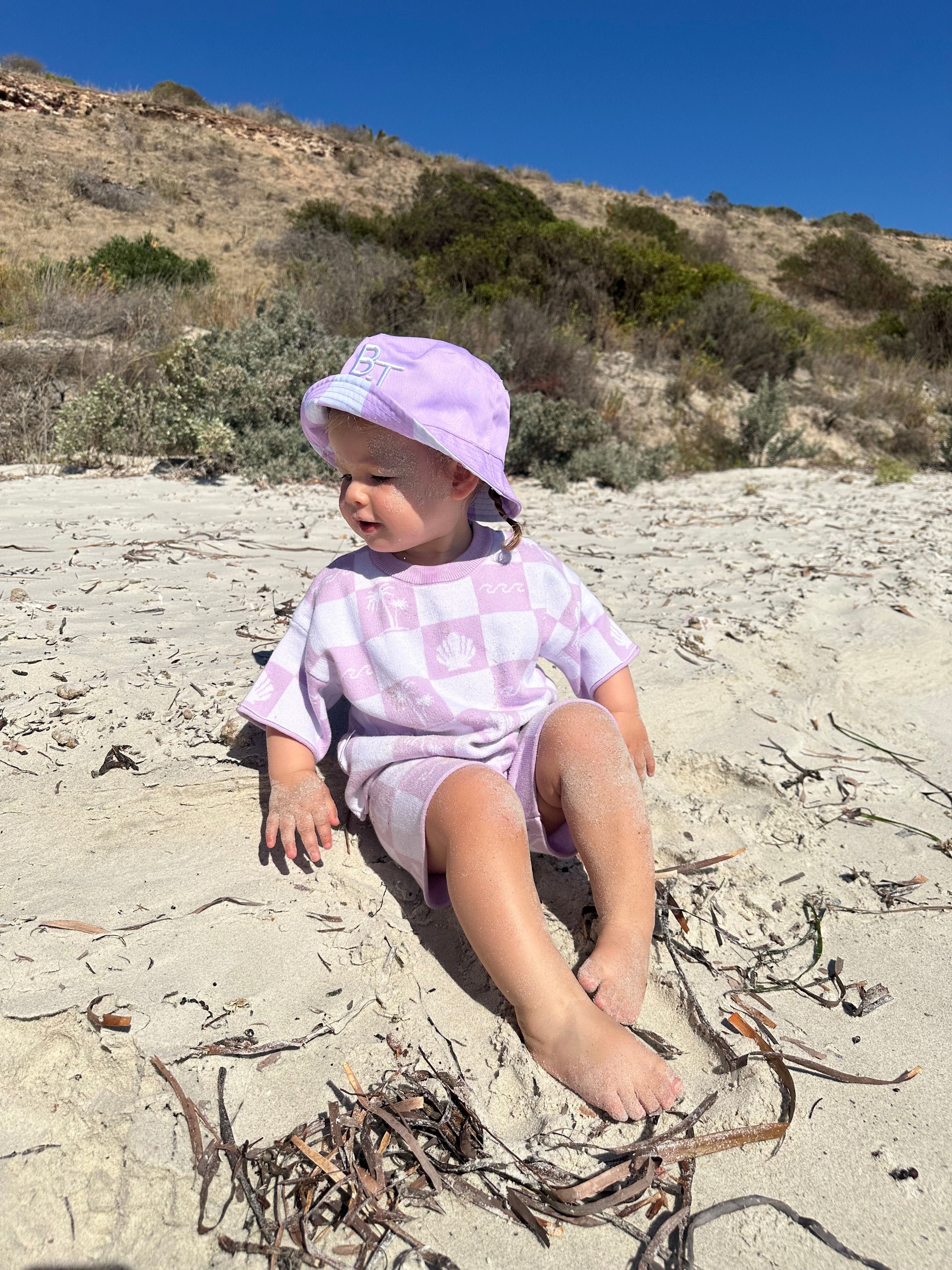 Lilac Seaside Knit Set