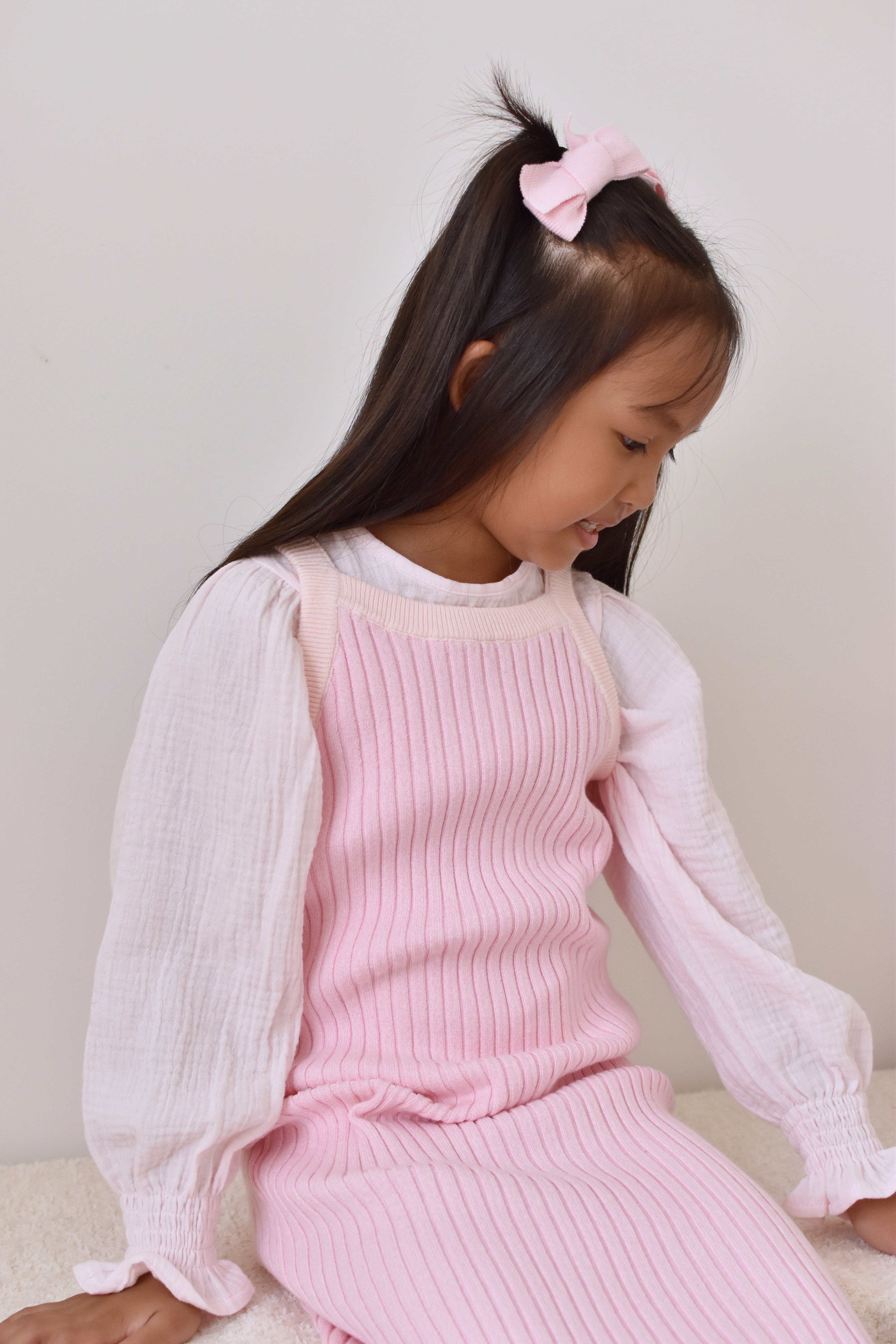 RIBBED DRESS | DAHLIA