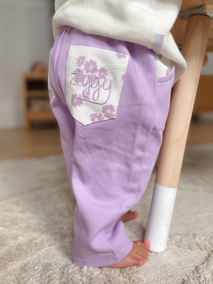CANVAS PANTS | IRIS