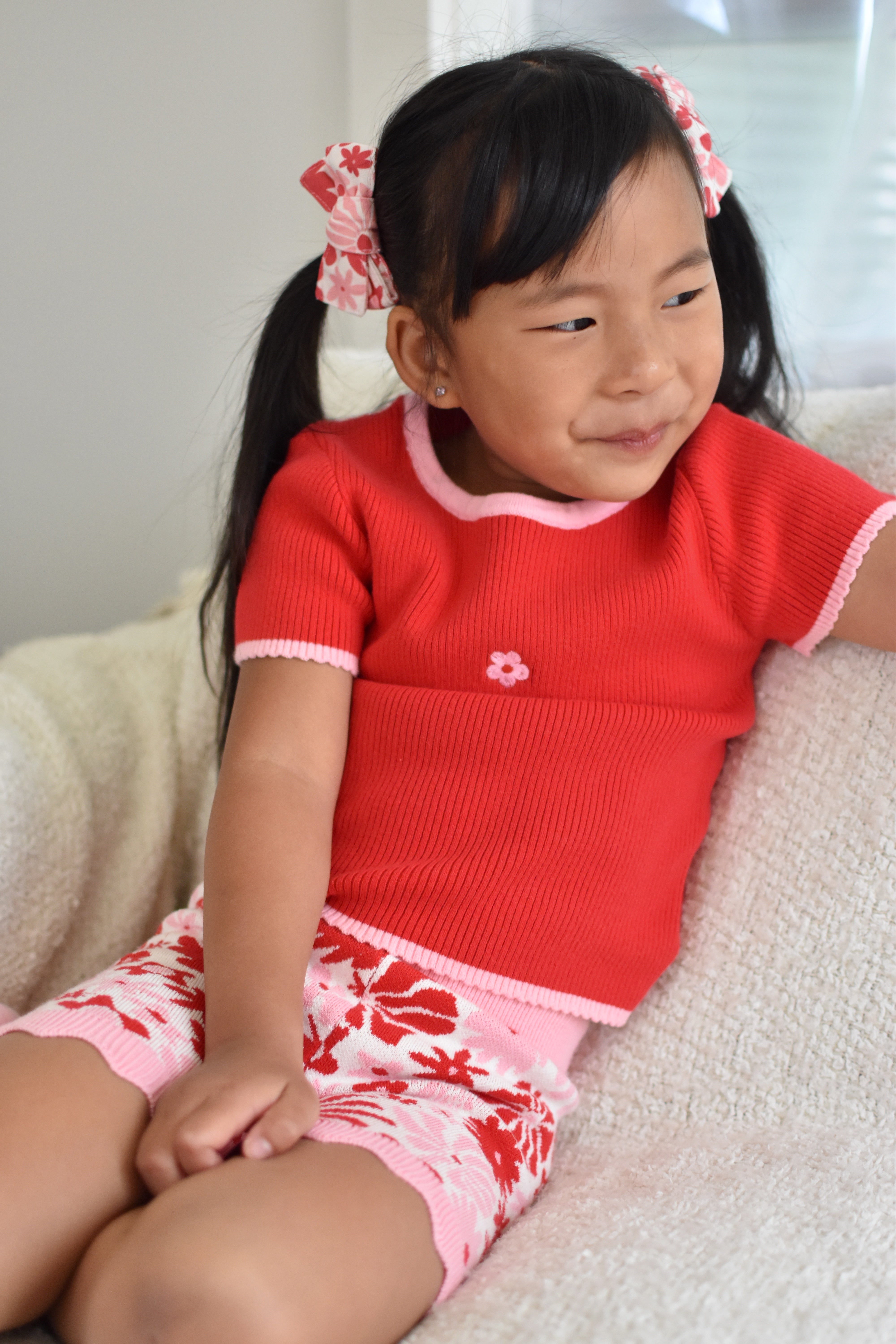 RIBBED TEE | ELODIE