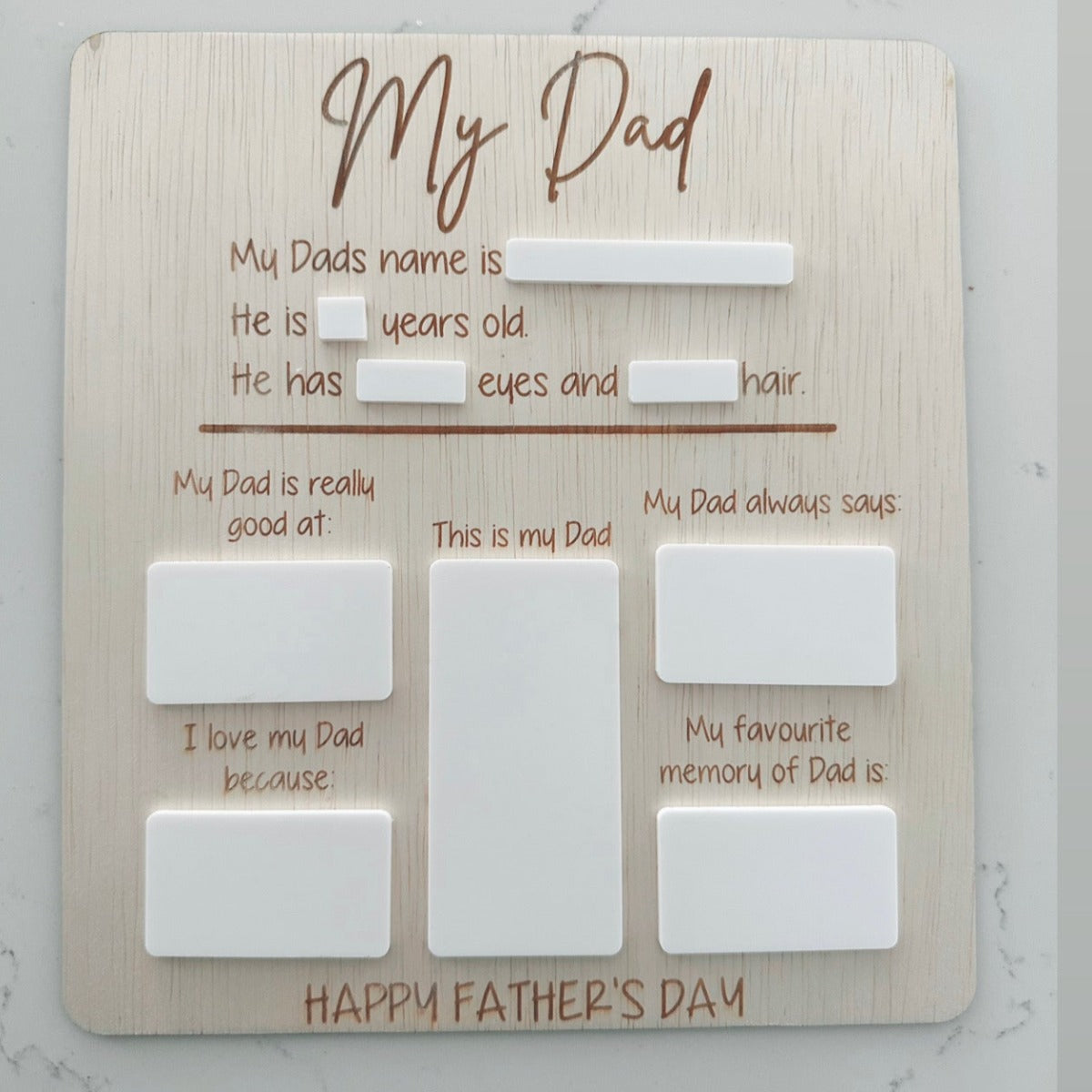 ‘My dad’ Board