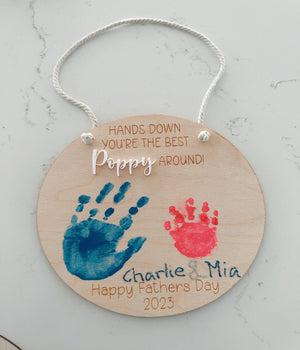 Wooden/Acrylic - Hands down best Poppy (also available in Pa, Grandad, Grandpa & Nannu)