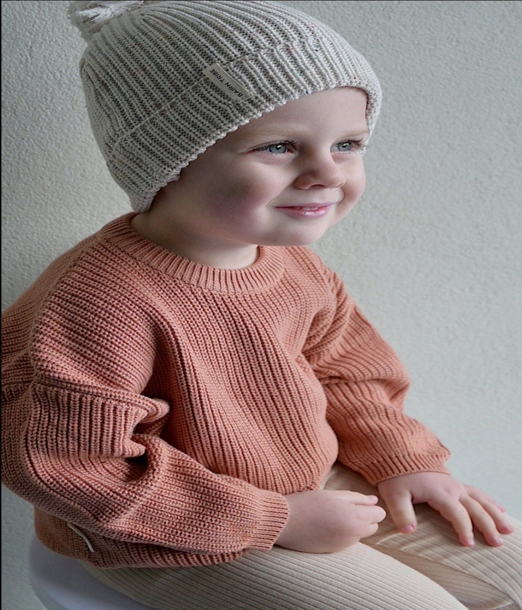Misty Tawn Knitted Jumper