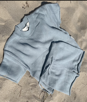 Misty Aegean Summer Knit Set - (Unisex)